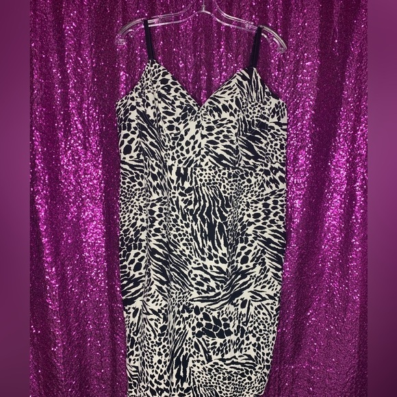 Sergio Hudson by Target Animal Print bustier midi dress - Picture 7 of 9